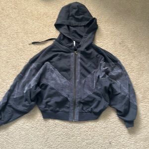 pink baggy cropped sweater